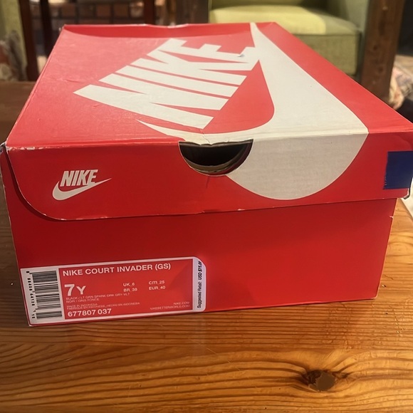 Nike Sneakers | Court Invader High Top green Black 677807-037. 7 y w/box - Picture 11 of 14